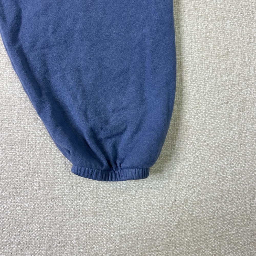 Aerie Fleece Lightweight Joggers Blue Lounge Cozy Sweatpants Women's S Short - Picture 3 of 6